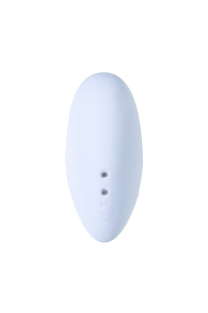 Вакуум-волновой бесконтактный стимулятор клитора Satisfyer Cutie Heart, силикон, голубой