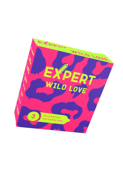 Презервативы EXPERT Wild Love, микс ,3шт